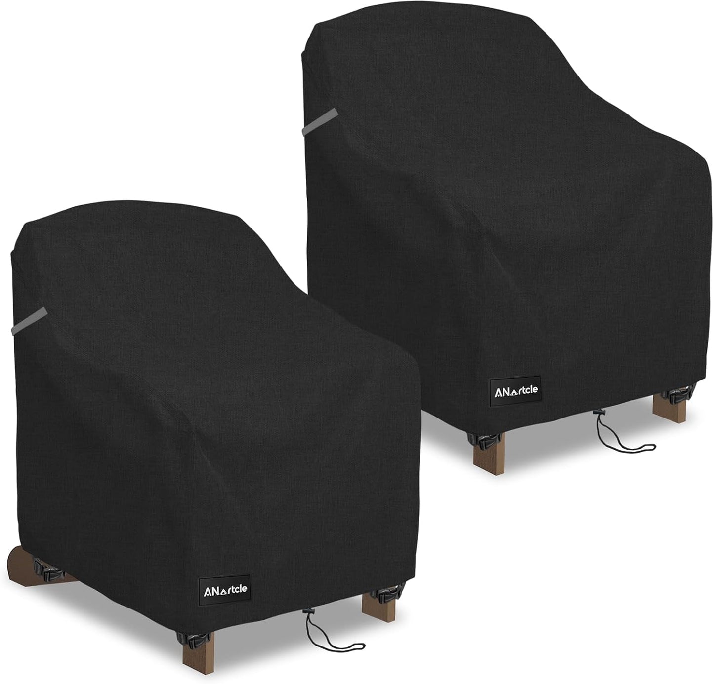 3-Seater Patio Sofa Cover,76W x 32.5D x 33H Inches Outdoor Couch Cover,100% Waterproof Heavy Duty Patio Sofa Covers,Patio Furniture Covers,Beige&Brown