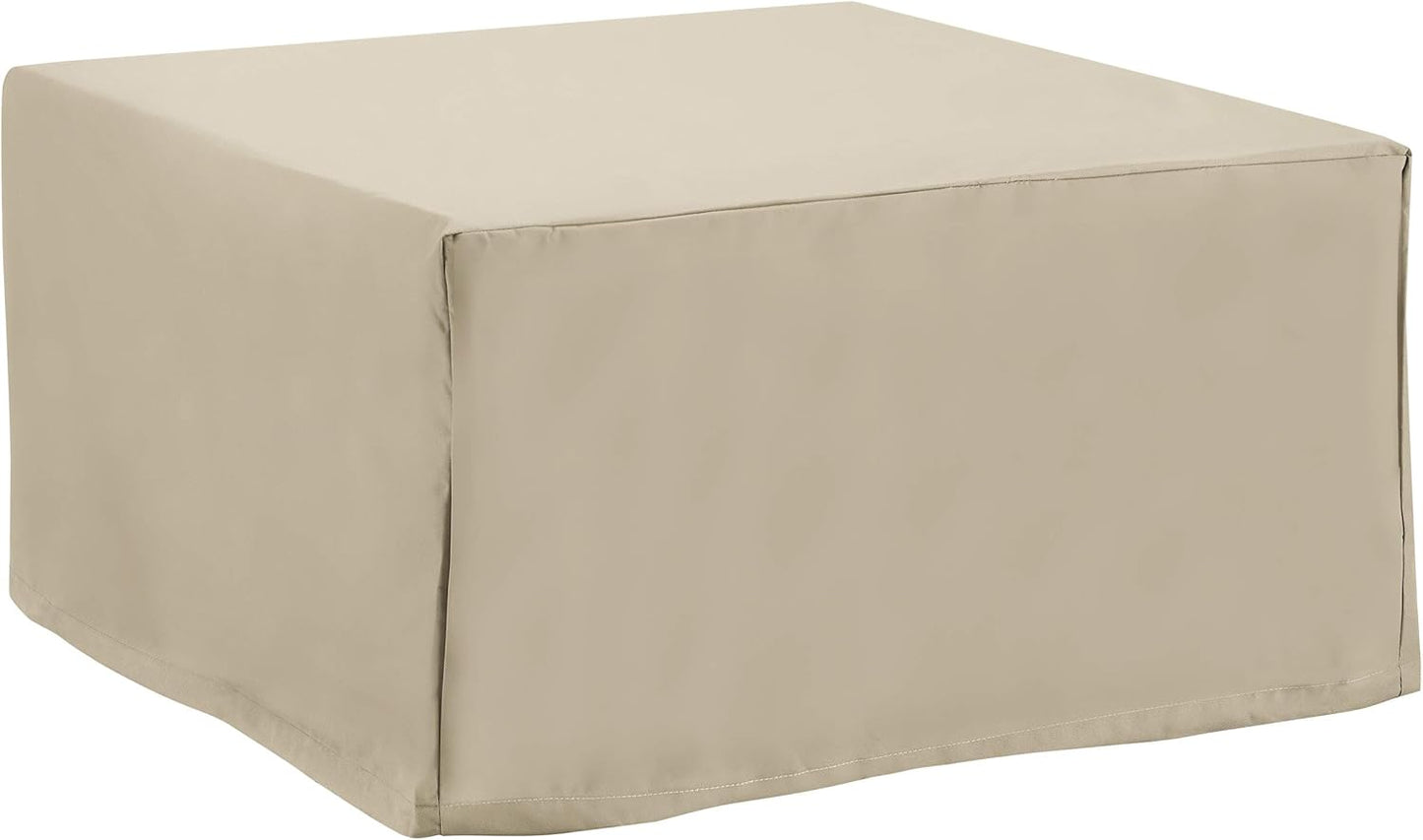 Crosley Furniture Patio Furniture Covers, Waterproof Outdoor Sofa Cover for Backyard, Deck, Tan