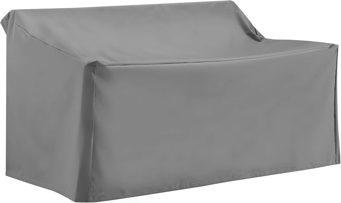 Crosley Furniture Patio Furniture Covers, Waterproof Outdoor Sofa Cover for Backyard, Deck, Tan