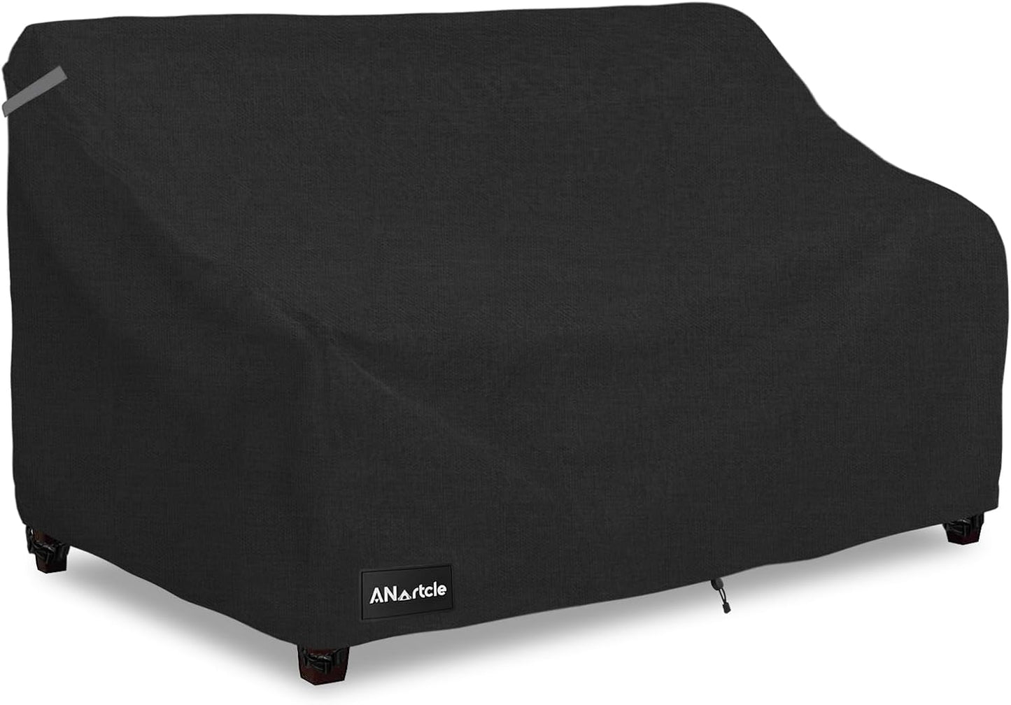 3-Seater Patio Sofa Cover,76W x 32.5D x 33H Inches Outdoor Couch Cover,100% Waterproof Heavy Duty Patio Sofa Covers,Patio Furniture Covers,Beige&Brown
