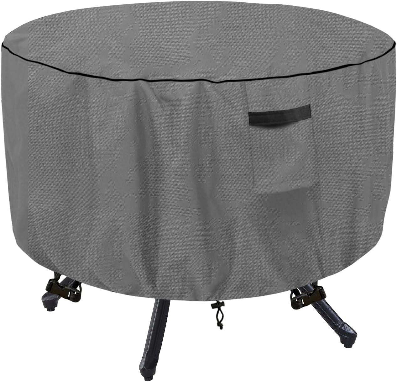 okcool Heavy Duty Patio Sofa Cover, 100% Waterproof 3-Seater Outdoor Sofa Cover Fits up to 85W x 38D x 35H Inches, Lawn Patio Furniture Covers,Grey
