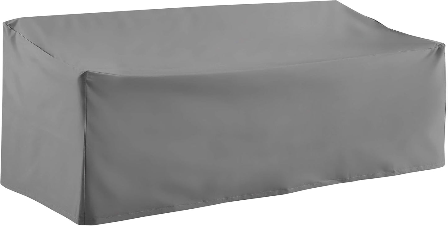 Crosley Furniture Patio Furniture Covers, Waterproof Outdoor Sofa Cover for Backyard, Deck, Tan