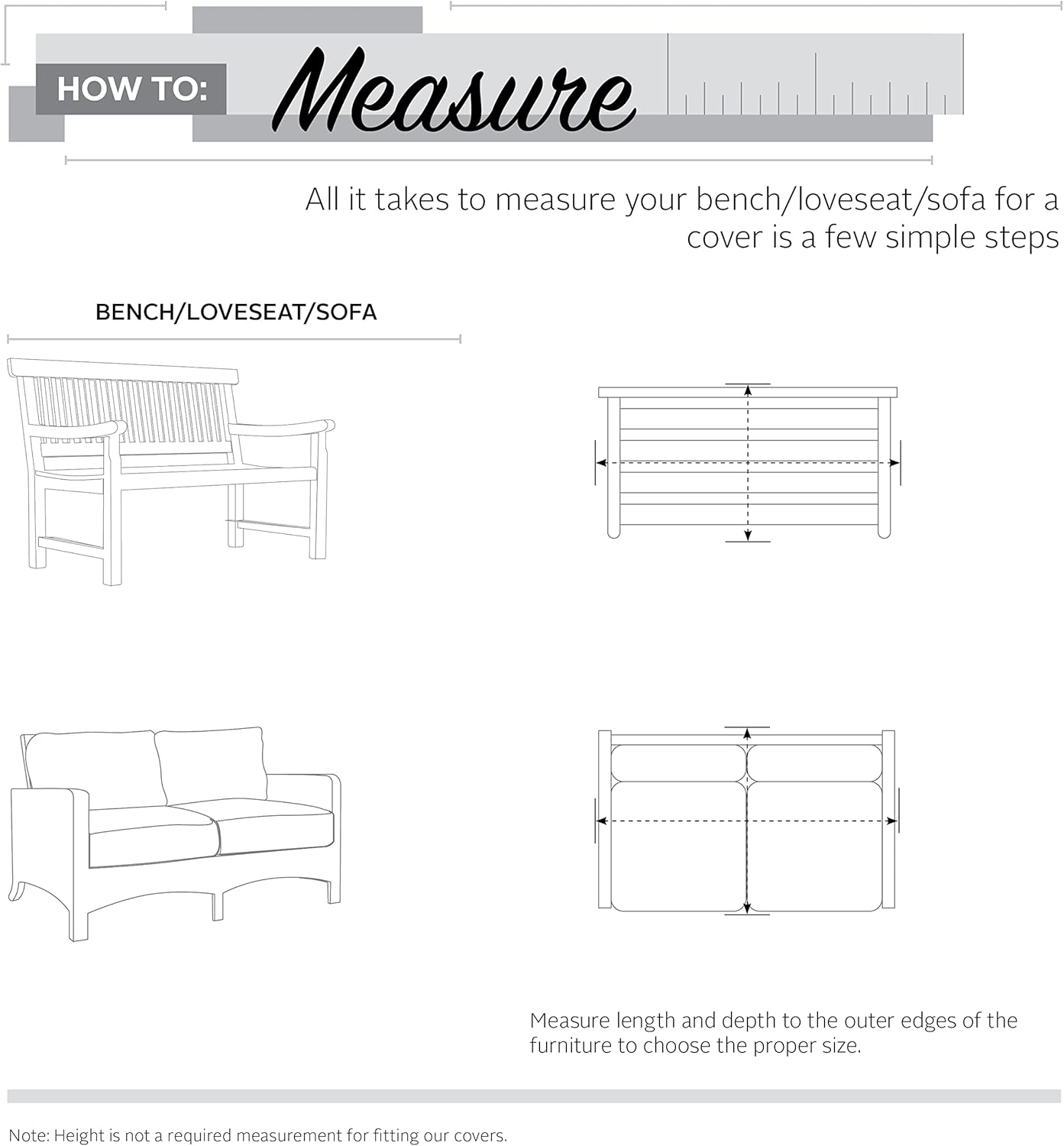 Classic Accessories Veranda Water-Resistant 88 Inch Patio Sofa/Loveseat Cover, Patio Furniture Covers