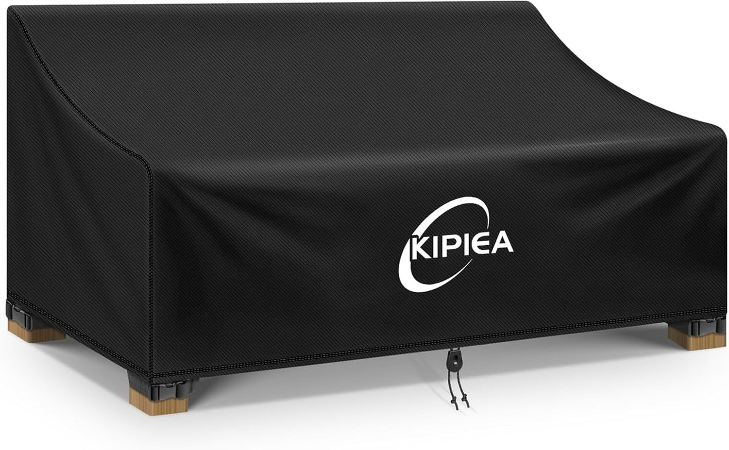 Kipiea Patio Sofa Cover, Heavy Duty Outdoor Couch Covers Waterproof Winter, 3-Seat Patio Furniture Cover Loveseat, Outdoor Sofa Covers with Anti UV and No Tears, No Fading (78" W x 34" D x 31" H)