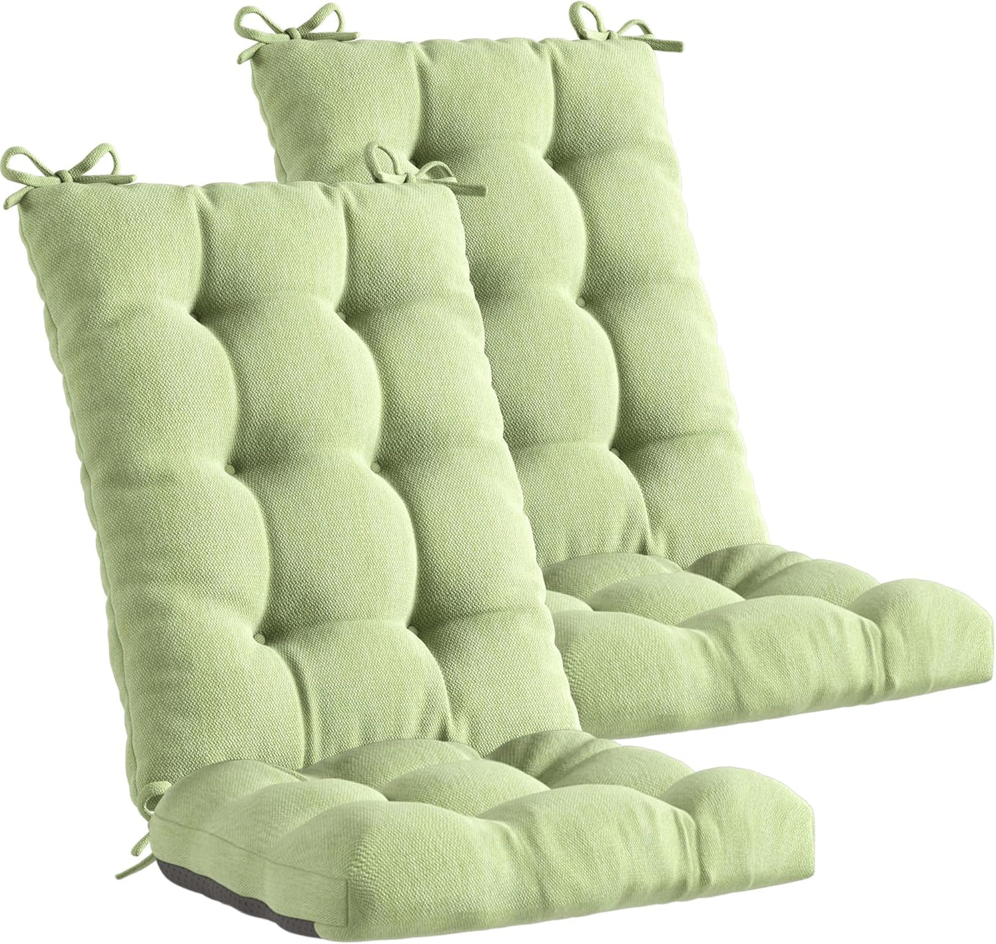 Codi Rocking Chair Cushions, Water Resistant Glider Rocker Replacement Cushion Set for Patio Porch Garden - Fits Most Standard Rockers, Beige 1PK